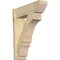 Ekena Millwork Balboa Slat Rough Sawn Outlooker, Douglas Fir, 8"W x 26"D x 32"H OUT08X26X32BOA06RDF - alternate 1